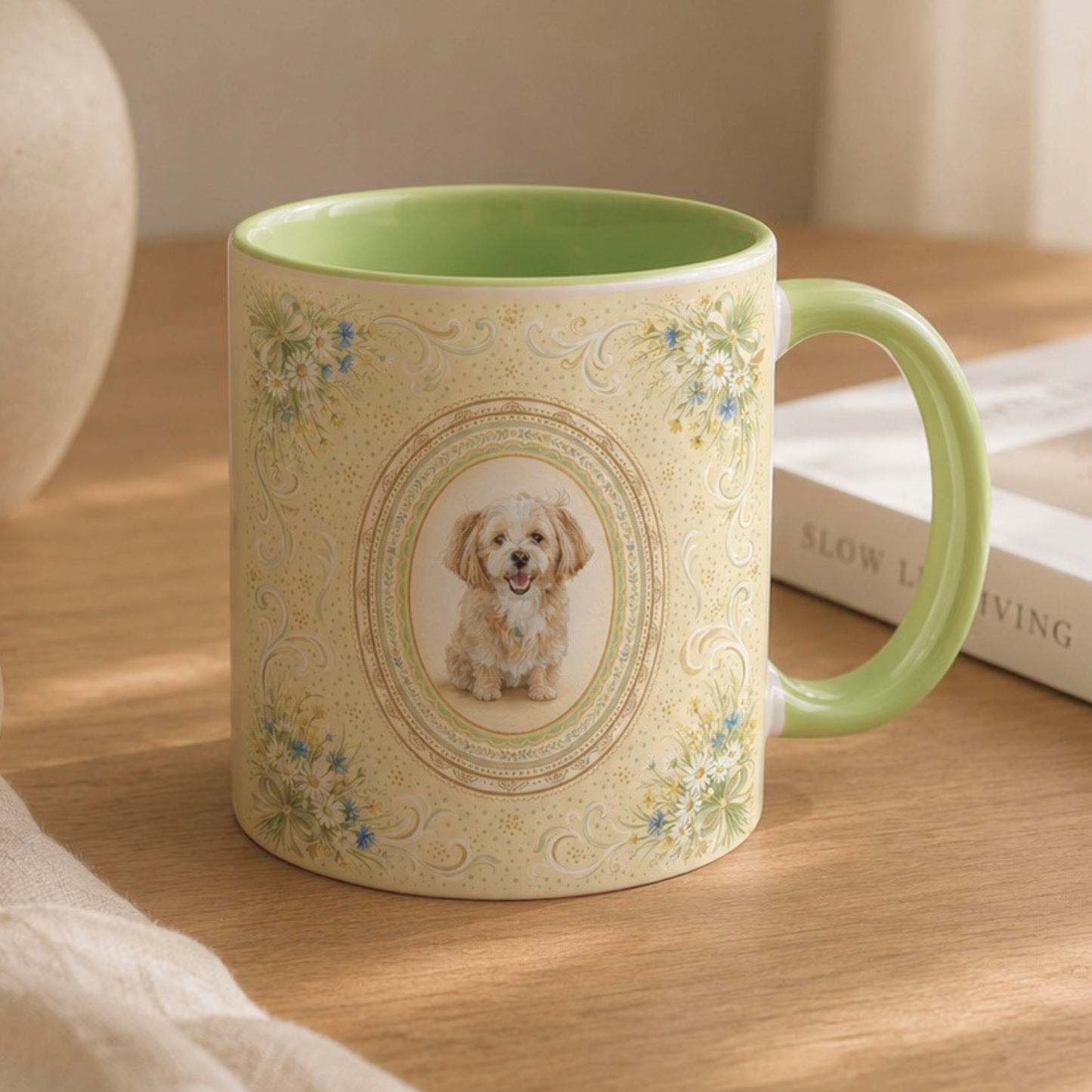 うちの子アートマグカップ | Pet Portrait Mug