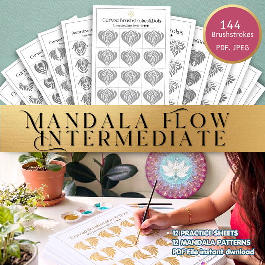 Mandala Flow Practice — Intermediate【Level 3】