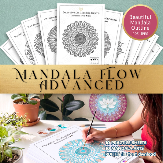 Mandala Flow Practice — Advanced【Level 4】